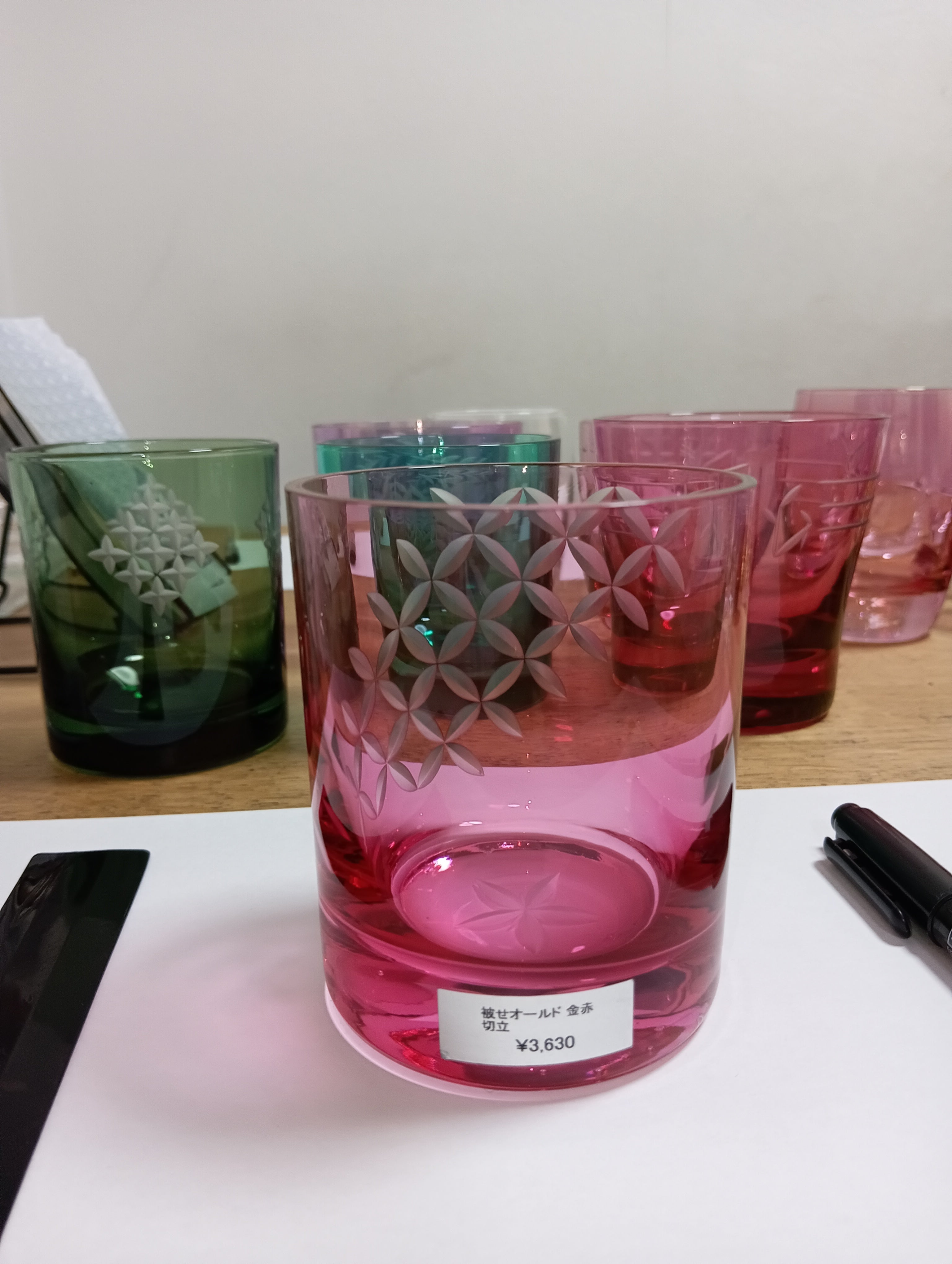 Edo Kiriko Glass Making Experience